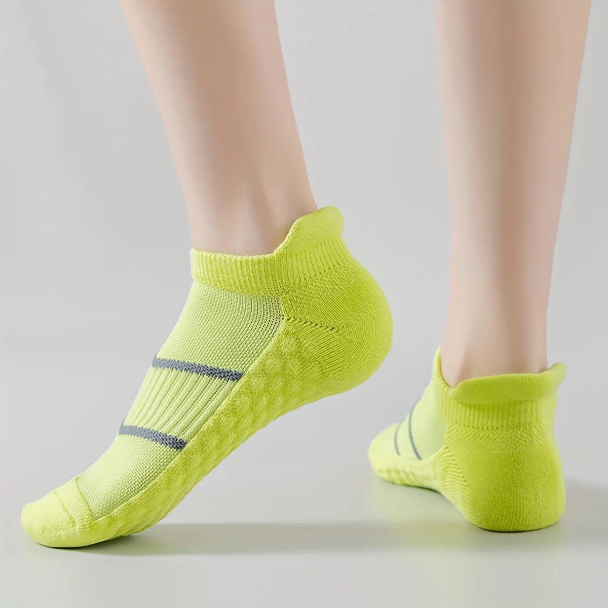 5Pairs Men'S Breathable Athletic Ankle Socks Breathable Comfortable High Quality Women'S Sport Sock Sweat-Absorbing Low Cut Sox