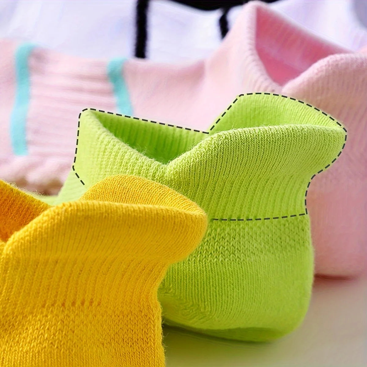 5Pairs Men'S Breathable Athletic Ankle Socks Breathable Comfortable High Quality Women'S Sport Sock Sweat-Absorbing Low Cut Sox